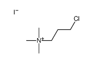 3-chloropropyl(trimethyl)azanium,iodide Structure
