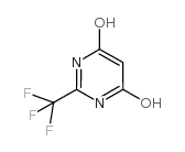 2-三氟甲基-4,6-二羟基嘧啶结构式