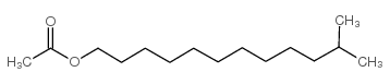 乙酸异十三烷酯结构式