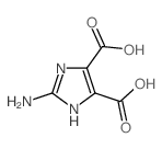 2-Amino-1H-imidazole-4,5-dicarboxylic acid Structure