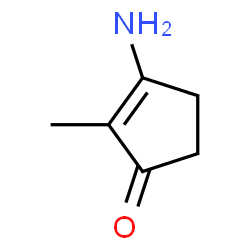 2-Cyclopenten-1-one,3-amino-2-methyl-(9CI)结构式