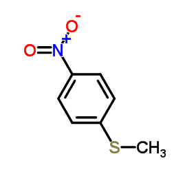 4-nitrophenyl methyl sulfide Structure