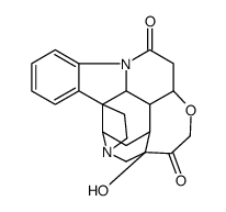(4aR,5aS,13aS,15aS,15bR)-4-hydroxy-4a,5,5a,7,8,13a,15,15a,15b,16-decahydro4,6-methanoindolo[3,2,1-ij]oxepino[2,3,4-de]pyrrolo[2,3-h]quinoline-3,14-dione Structure