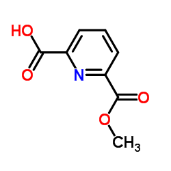 2,6-吡啶二羧酸单甲酯结构式