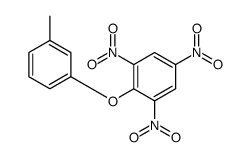 2-(3-methylphenoxy)-1,3,5-trinitrobenzene Structure