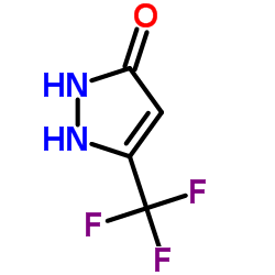 3-羟基-5-三氟甲基吡唑结构式