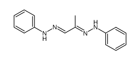 methylglyoxal bis(phenylhydrazone) Structure