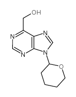 9-(四氢-2H-吡喃-2-基)-9H-嘌呤-6-甲醇结构式