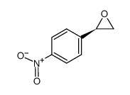 (R)-2-(4-硝基苯基)环氧乙烷结构式
