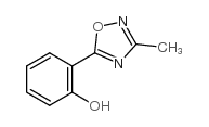 2-(3-甲基-1,2,4-恶二唑-5-基)苯酚结构式