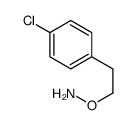 O-[2-(4-chlorophenyl)ethyl]hydroxylamine Structure