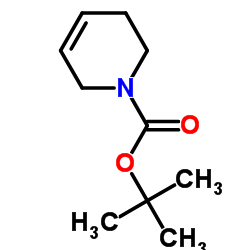1-Boc-1,2,3,6-四氢吡啶结构式