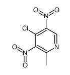 4-氯-2-甲基-3,5-二硝基吡啶结构式