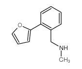 N-[2-(2-呋喃基)苄基]-n-甲基胺结构式