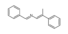 1-phenyl-N-((E)-2-phenylprop-1-en-1-yl)methanimine结构式