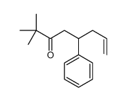 2,2-dimethyl-5-phenyloct-7-en-3-one Structure