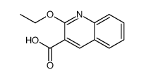 2-ethoxyquinoline-3-carboxylic acid结构式