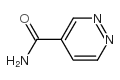 Pyridazine-4-carboxamide结构式