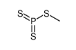 Phosphenotrithioic acid, methyl ester Structure