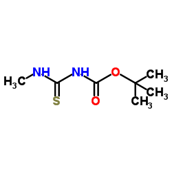 tert-butyl N-(methylcarbamothioyl)carbamate Structure