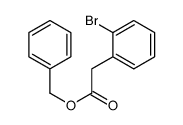 benzyl 2-(2-bromophenyl)acetate Structure