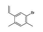 1-bromo-5-ethenyl-2,4-dimethylbenzene结构式