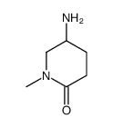5-Amino-1-methyl-2-piperidinone Structure