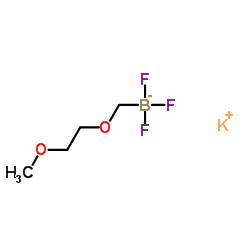((2-甲氧基乙氧基)甲基)三氟硼酸钾结构式
