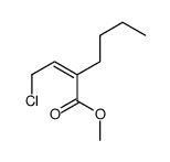methyl 2-(2-chloroethylidene)hexanoate Structure