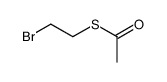 S-(2-bromoethyl) ethanethioate Structure