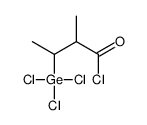 2-methyl-3-trichlorogermylbutanoyl chloride Structure