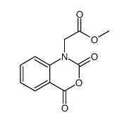 2H-3,1-Benzoxazine-1(4H)-acetic acid, 2,4-dioxo-, methyl ester结构式