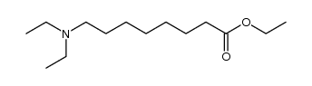 8-diethylamino-octanoic acid ethyl ester结构式