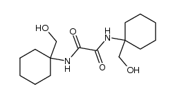 N1,N2-bis(1-(hydroxymethyl)cyclohexyl)oxalamide结构式
