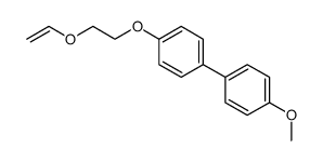 1-(2-ethenoxyethoxy)-4-(4-methoxyphenyl)benzene结构式