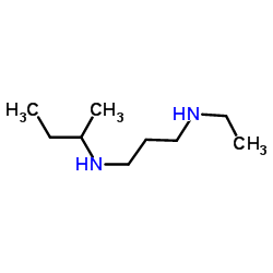 N-sec-Butyl-N'-ethyl-1,3-propanediamine结构式