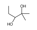(3R)-2-methylpentane-2,3-diol Structure