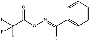 Trifluoroacetoxyarylimidoyl chloride Structure