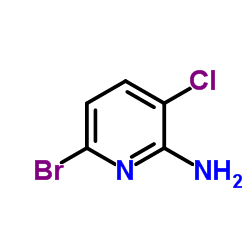 6-Bromo-3-chloro-2-pyridinamine Structure