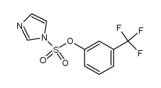 3-(trifluoromethyl)phenyl 1H-imidazole-1-sulfonate Structure