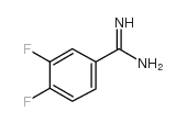 3,4-二氟苯甲脒结构式