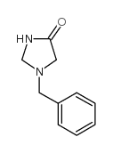 1-苄基咪唑烷-4-酮结构式