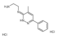 N'-(4-methyl-6-phenylpyridazin-3-yl)ethane-1,2-diamine,dihydrochloride结构式