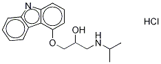CARAZOLOL-D6, HYDROCHLORIDE SALT结构式