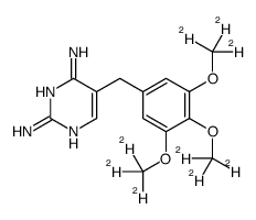 甲氧苄啶-d9(主要)结构式