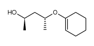 (2R,4R)-4-(cyclohex-1-en-1-yloxy)pentan-2-ol结构式