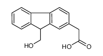2-[9-(hydroxymethyl)-9H-fluoren-2-yl]acetic acid Structure