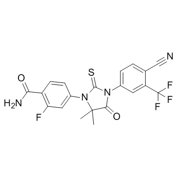 N-desmethyl Enzalutamide structure
