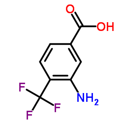 3-Amino-4-(trifluoromethyl)benzoic acid Structure