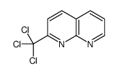 2-(trichloromethyl)-1,8-naphthyridine结构式